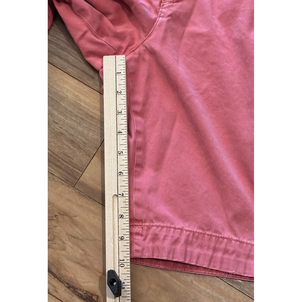 Polo Ralph Lauren Mens 38 Salmon Pink Red Classic Fit Chino Shorts Drawstring